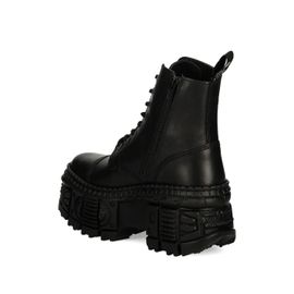New Rock Bottines M-Wall083c-S5 À Plateforme - Noir
