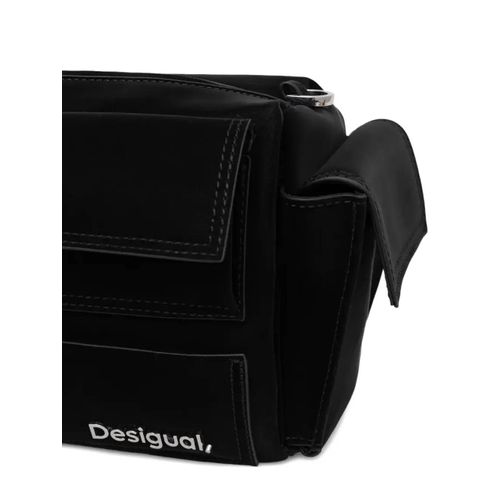 Desigual sac à bandoulière à poches multiples - Noir