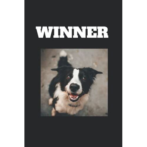 Winner Personal Power Journal And Notebook; Doggy Friend (Notebook, Journal, Diary, 6 X 9 Inches, 120 Lined Pages)