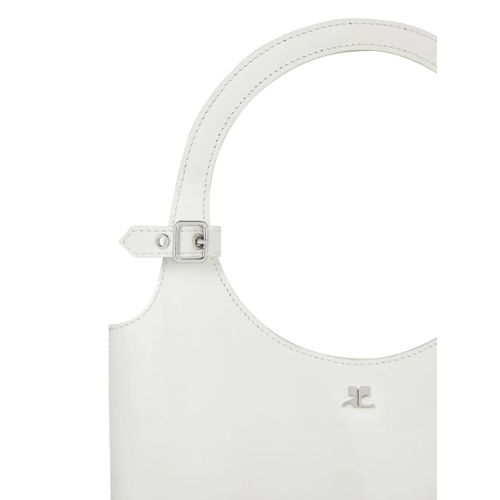 Courrèges sac à main Holy à design demi-lune - Tons neutres