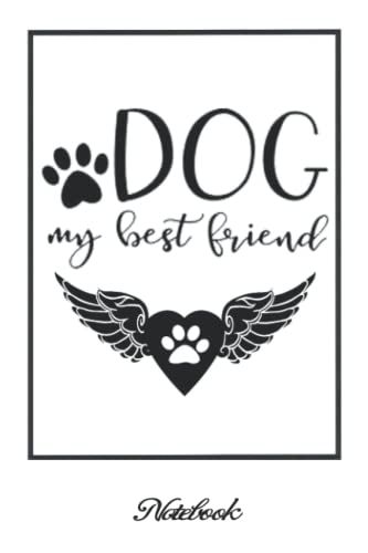 Notebook - Who Loves Dogs, Notebook Gift For Girls Who Love Dogs, Best Gift For Dogs Lovers 239: 6 X 9 120 Pages Lined Journal Notebook Perfect For Men, Women, Girls, Boys