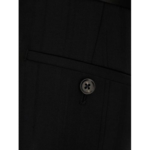 Paul Smith Pantalon À Poches Passepoilées - Noir