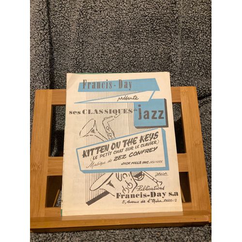 Zez Confrey Kitten On The Keys Pour Piano Partition Éditions Francis Day