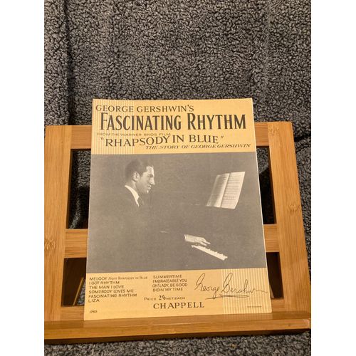George Gershwin Fascinating Rhythm Partition Chant Piano Éditions Chappell
