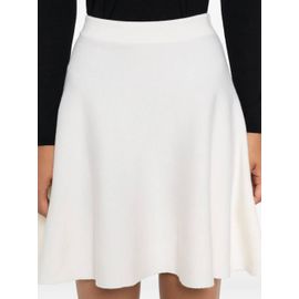 Max Mara Jupe Évasée En Laine - Tons Neutres