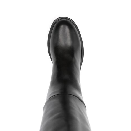 Nero Giardini Bottines À Talon Épais 50 Mm - Noir