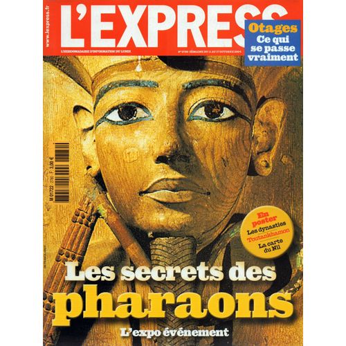 L'express  N° 2780 : Les Secrets Des Pharaons