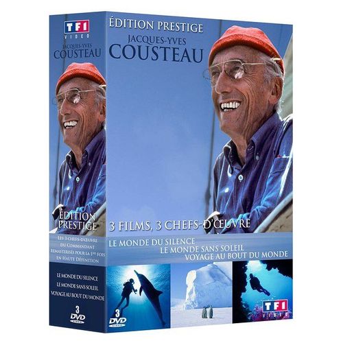 Jacques-Yves Cousteau - Coffret 3 Films - Édition Prestige