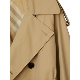 Burberry Trench En Coton À Taille Ceinturée - Tons Neutres