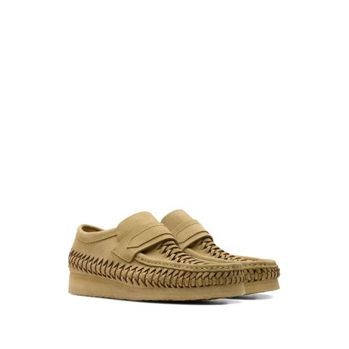 Clarks Originals Mocassins En Daim 'maple Suede' - Tons Neutres