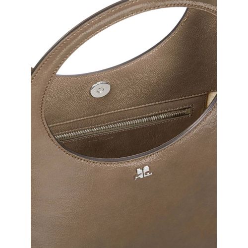 Courrèges sac à main Holy médium - Marron