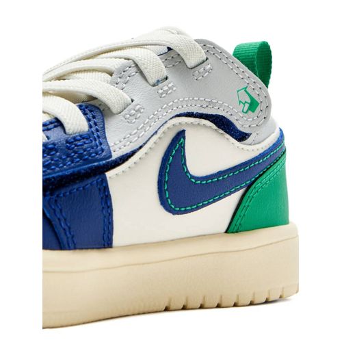 Nike Kids Baskets Jordan 1 Low Alt À Design Colour Block - Bleu