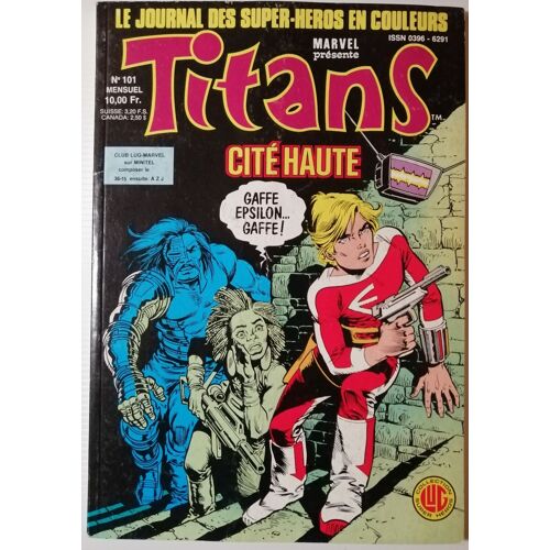 Le Journal Des Supers Héros En Couleurs, Titans Cite Haute N 101