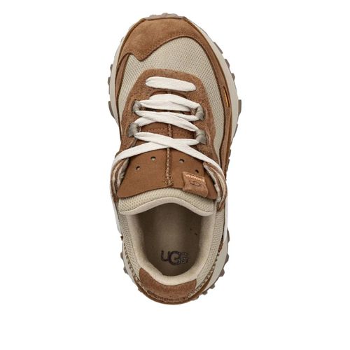 Ugg Chaussures De Sport À Empiècements En Daim - Marron