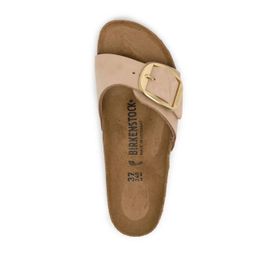 Birkenstock Sandales Madrid En Cuir À Boucle - Marron