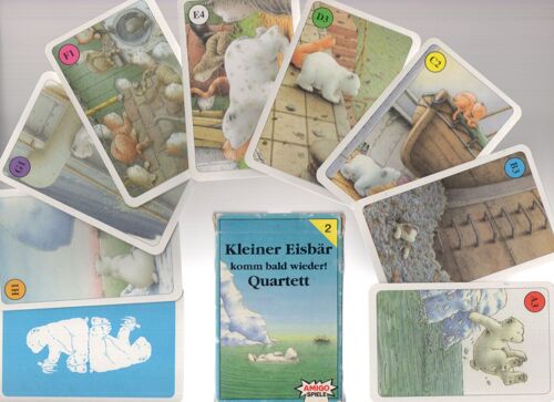 Jeu Des Familles : Plume Revient Bientôt ( Kleiner Eisbär Komm Bald Wieder). Hans De Beer