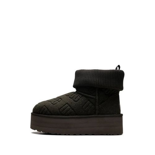 Ugg Bottines Classic Mini Platform 'forest Night' - Vert