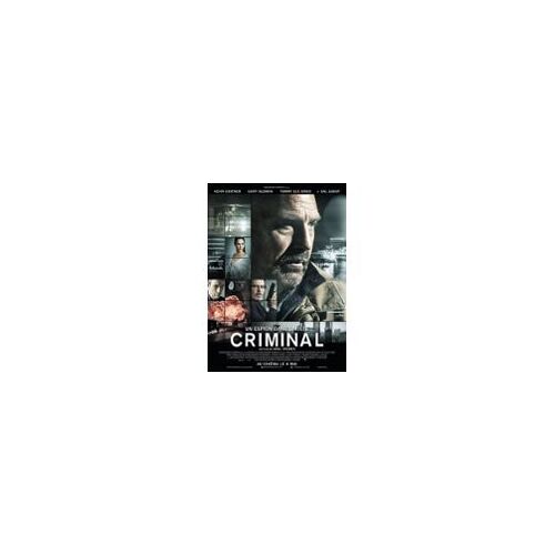 Criminal - Kevin Costner - Gary Oldman - Tommy Lee Jones - Ariel Vromen - Affiche De Cinéma Pliée 60x40 Cm
