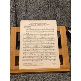 Gershwin A Woman Is A Sometime Thing Partition Chant Piano Porgy & Bess Chappell