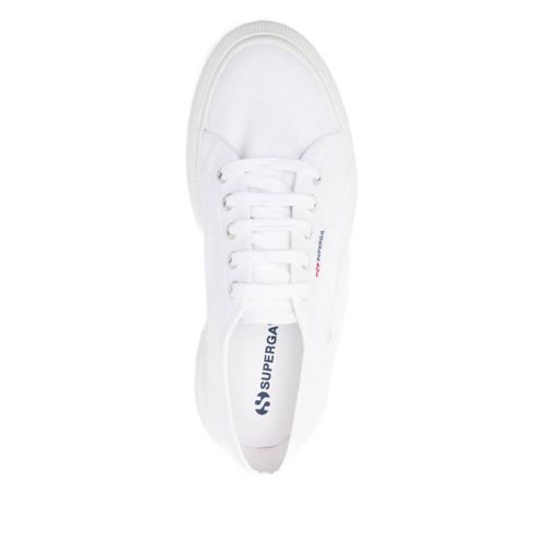 Superga Baskets À Plateforme - Blanc