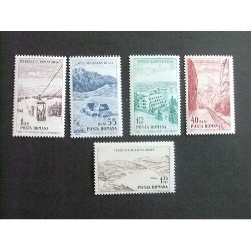 Rumania Roumanie 1964 Montagnes Et Paysages Yvert 2013 / 2017 ** Mnh