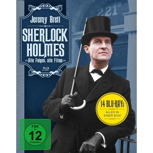 Sherlock Holmes - Alle Folgen, Alle Filme (14 Discs)