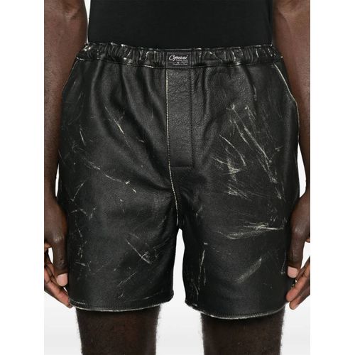 Coperni Boxer En Cuir - Noir