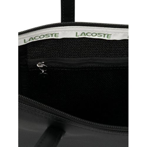 Lacoste sac cabas à logo brodé - Noir