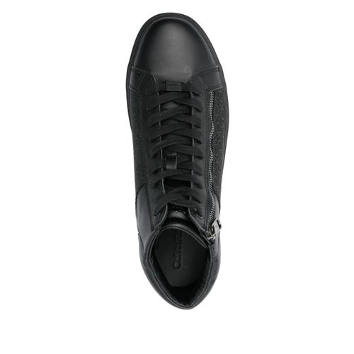 Calvin Klein Baskets En Cuir - Noir - 44