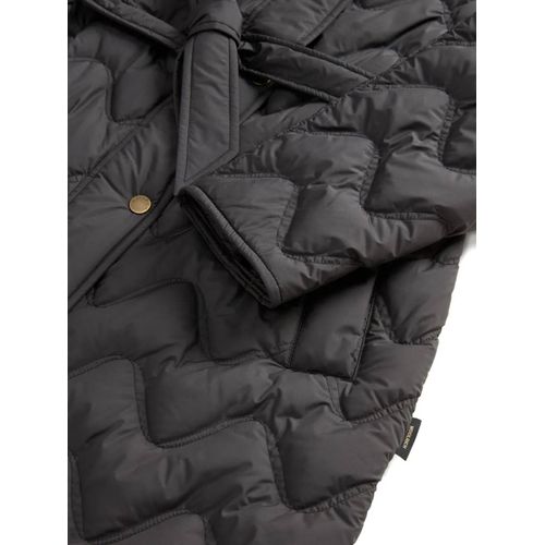 Woolrich Manteau À Chevrons Matelassés - Noir