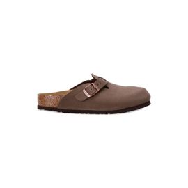 Birkenstock Mules Boston À Détail De Boucle - Marron