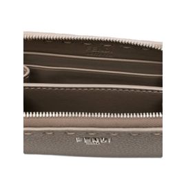 FENDI portefeuille en cuir à logo - Marron
