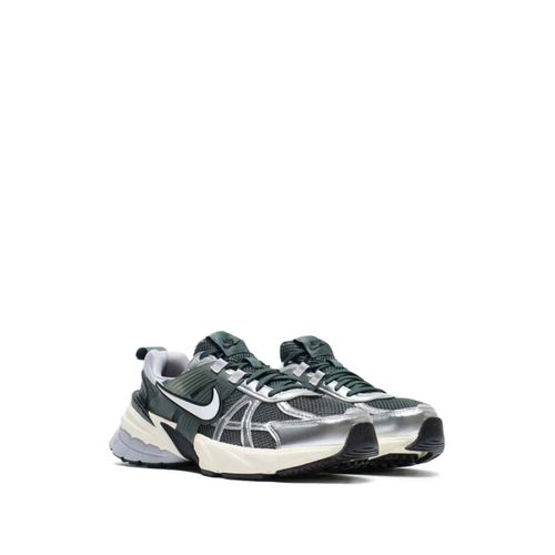 Nike Baskets V2k Run 'vintage Green/White/Obsidian' - Vert