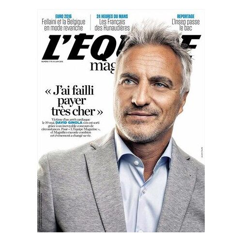 L'equipe Magazine 1770 : David Ginola "J'ai Failli Payer Très Cher"