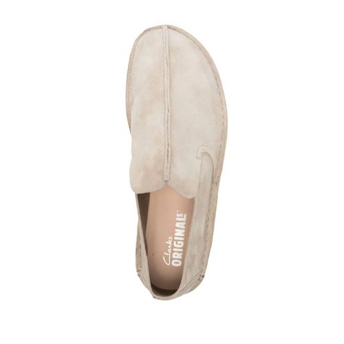 Clarks Originals Mocassins Desert En Daim - Gris