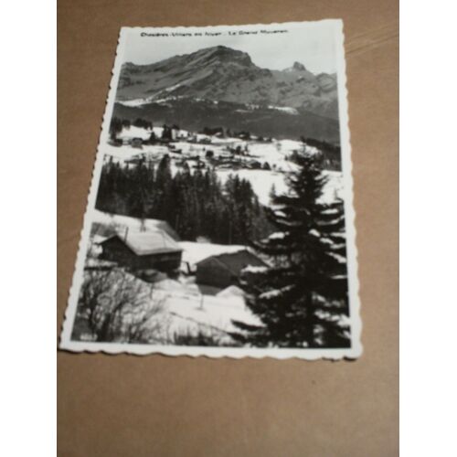 Chesières-Villars En Hiver -Le Grand Muveran. Carte Postale Ancienne