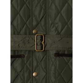 Burberry Veste À Matelassage Losanges - Vert
