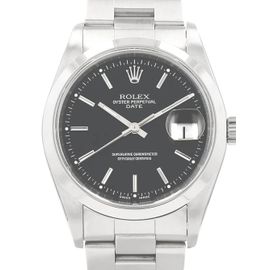 Rolex Montre Oyster Perpetual 34 Mm (2021) - Noir