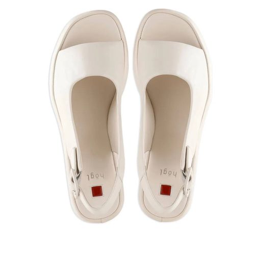 Hogl Sandales Compensées Loulou 65 Mm À Plateforme - Blanc