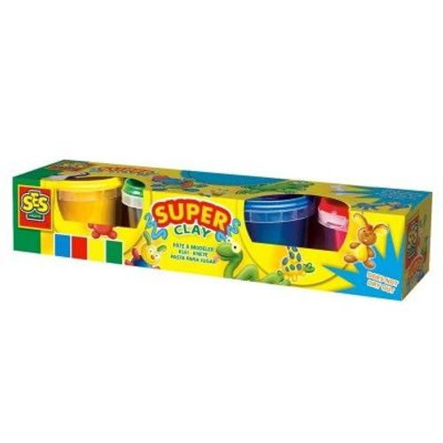 Ses Creative Pâte À Modeler 4x90gr