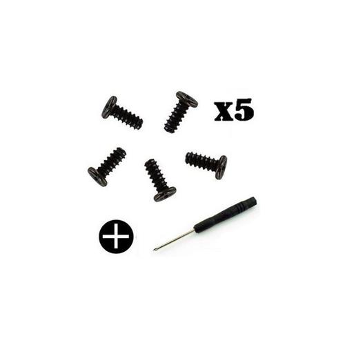Vis Noir X 5 Cruciforme Pour Manette Ps4 Ps3 Neuf  Et Tournevis Crusiforme - Skyexpert