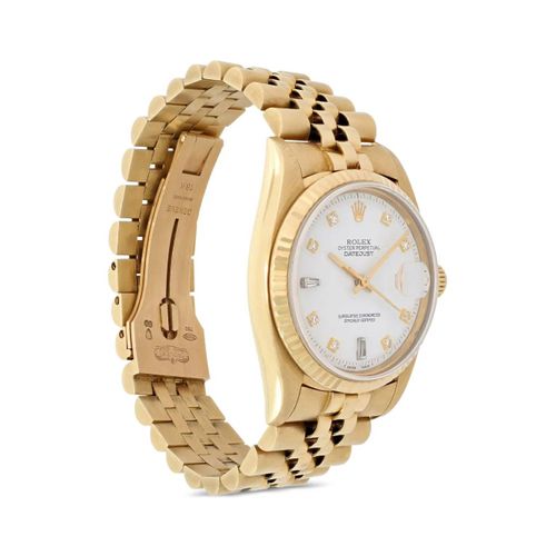 Rolex Montre Datejust 36 Mm - Blanc