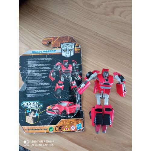 Transformers Autobots Voiture Rouge 10 Cm. Windcharger