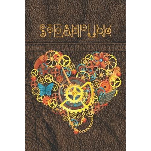 Steampunk: Mechanical Steampunk Heart Notebook Journal
