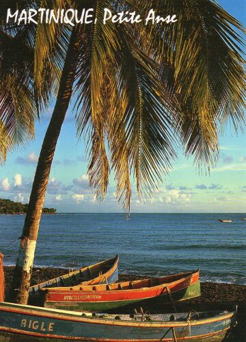 Carte Postale Ancienne -1990 - Couleur -Martinique - Petite Anse - Anses D'arlet Un Village De Pecheurs Sur La Cöte Caraïbe- Editions Andre Exbrayat