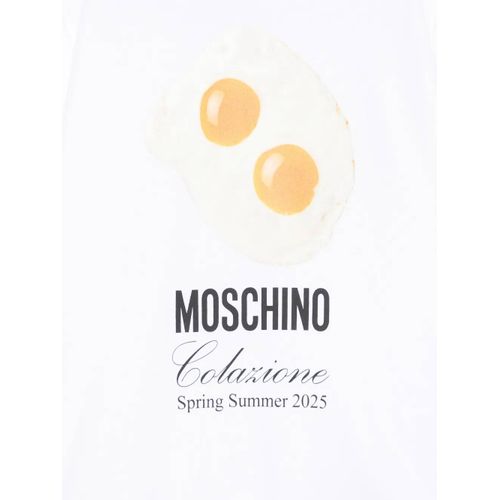 Moschino Kids Sweat À Logo Imprimé - Blanc