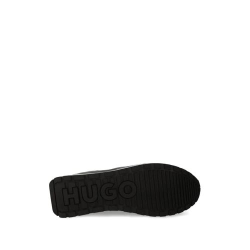 Hugo Baskets En Daim - Noir