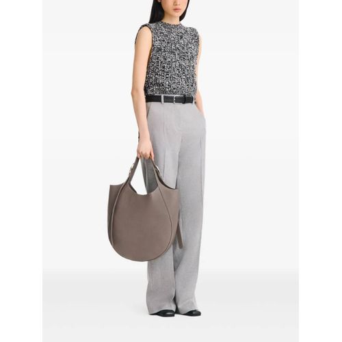 Longchamp sac cabas Le Foulonné XL en cuir - Marron