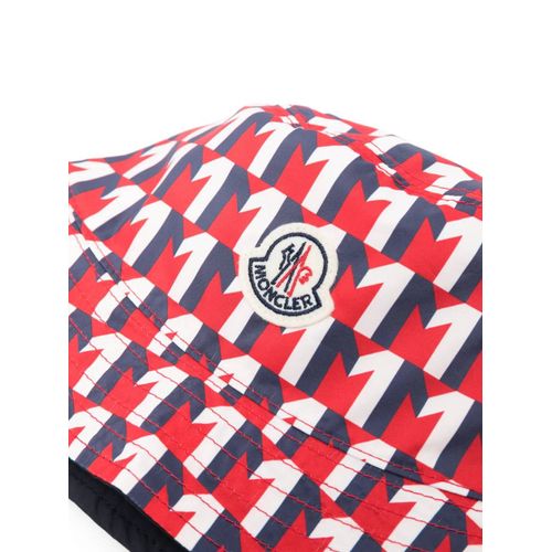 Moncler Bob À Patch Logo - Bleu