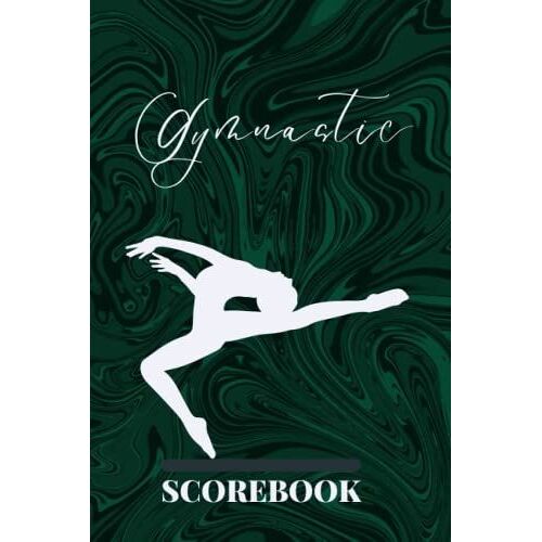 Gymnastic Scorebook: Logbook For Gymnastics | Gymnast Score Book To Record Meets Events, Progress, Scores, And Goals For Individual Gymnasts And Their ... Future Goals. Dark Green Marble Cover